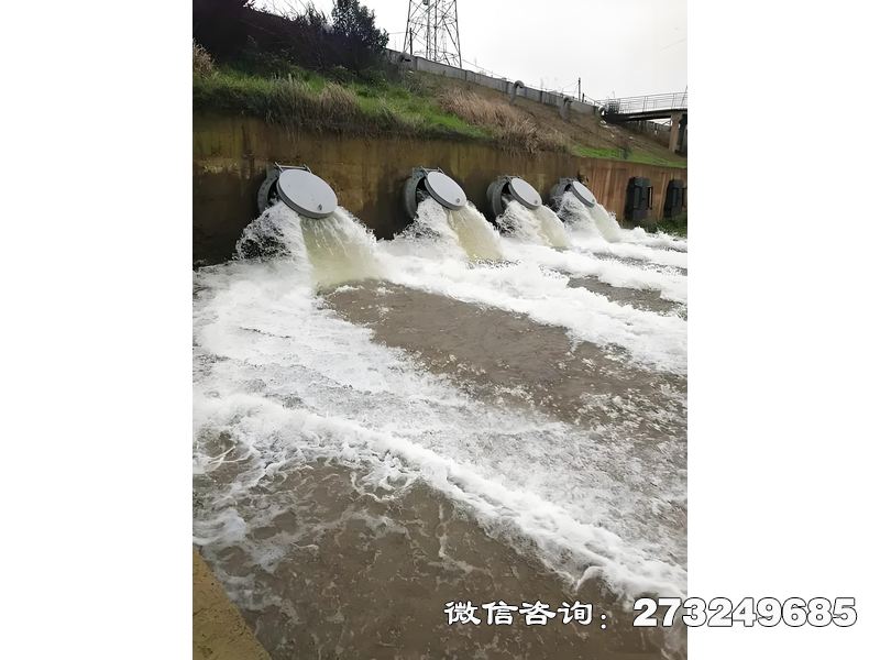 藁城排水管網(wǎng)末端潮門拍門