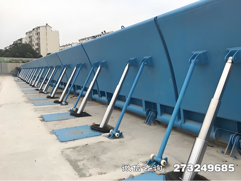 通遼河道景觀鋼壩