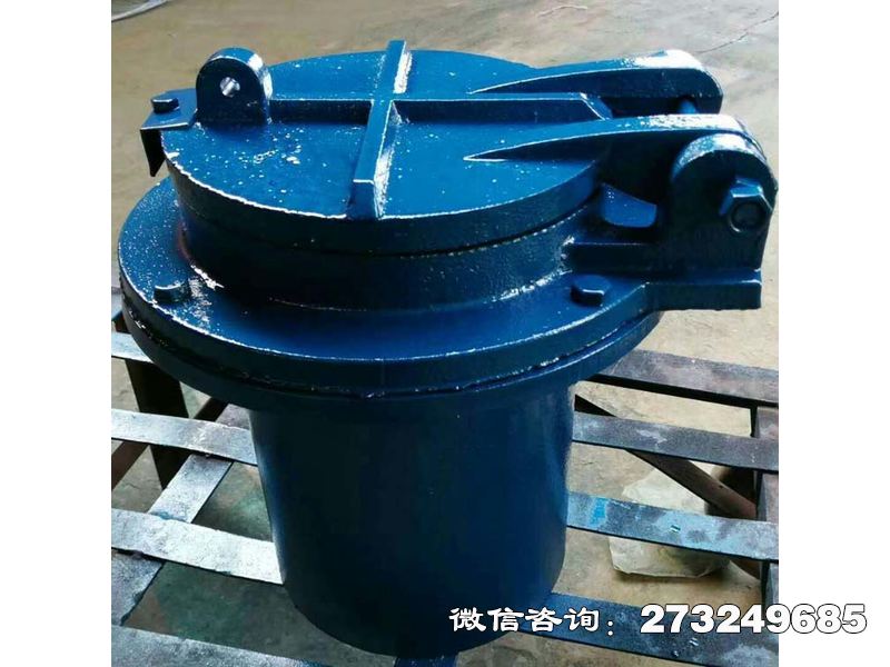海城鑄鐵圓形耐腐蝕拍門