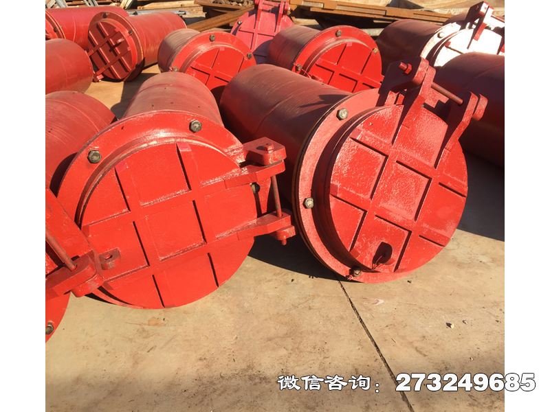 海城鑄鐵圓型耐磨拍門