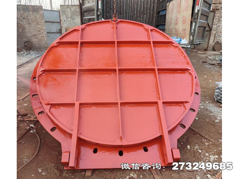 鄂州鑄鐵圓形污水提升泵站拍門