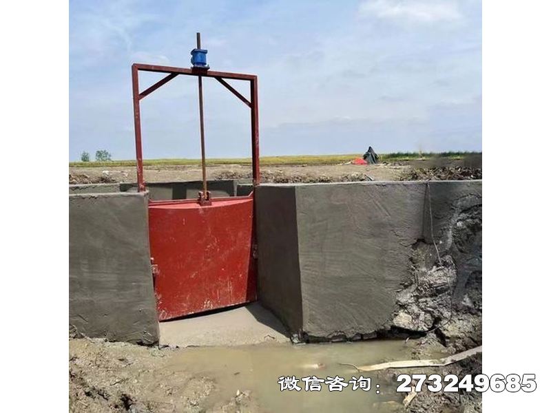 始興縣河道截流鑄鐵方閘門(mén)